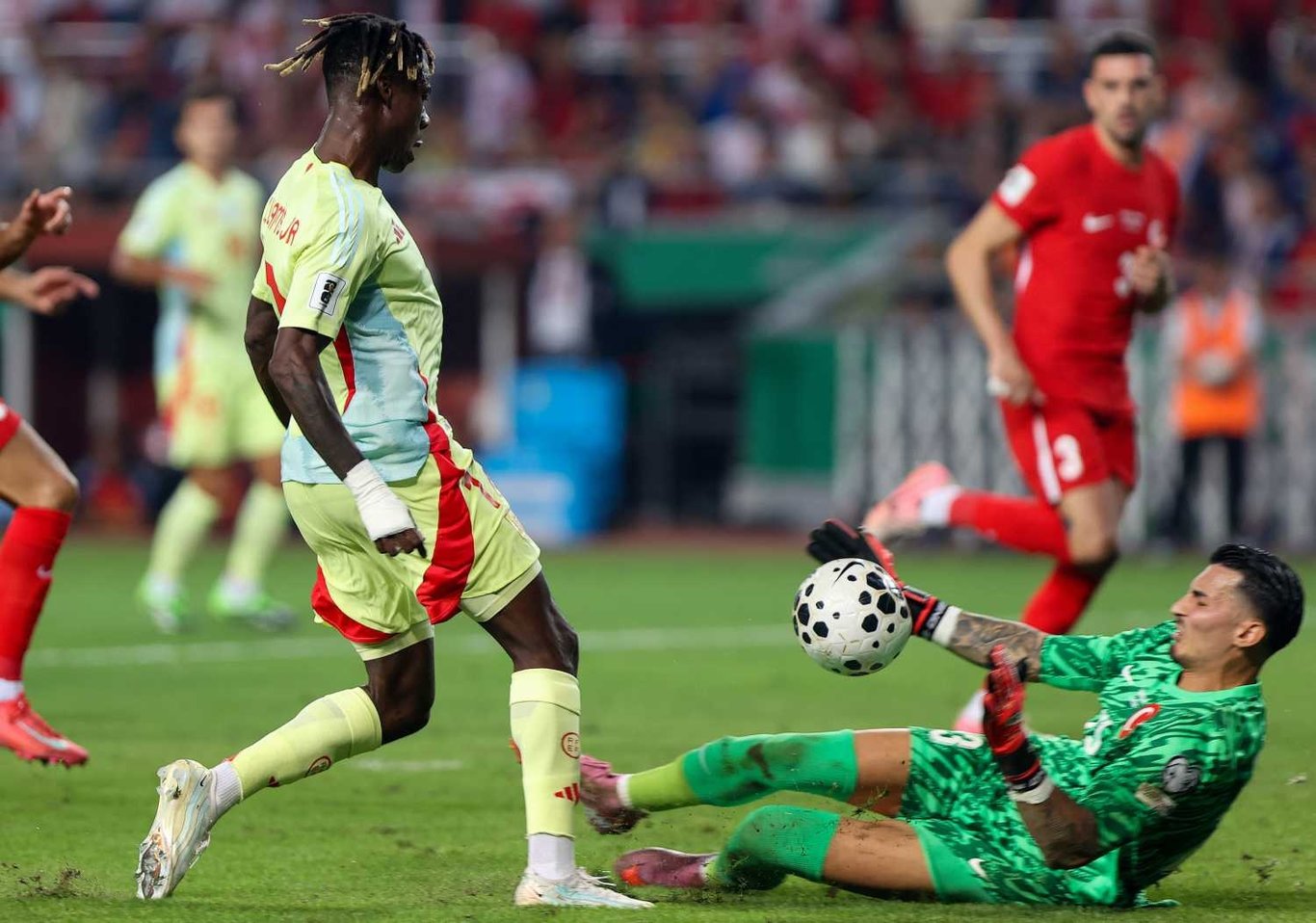 When, at what time and on which channel is the Spain-Türkiye match?