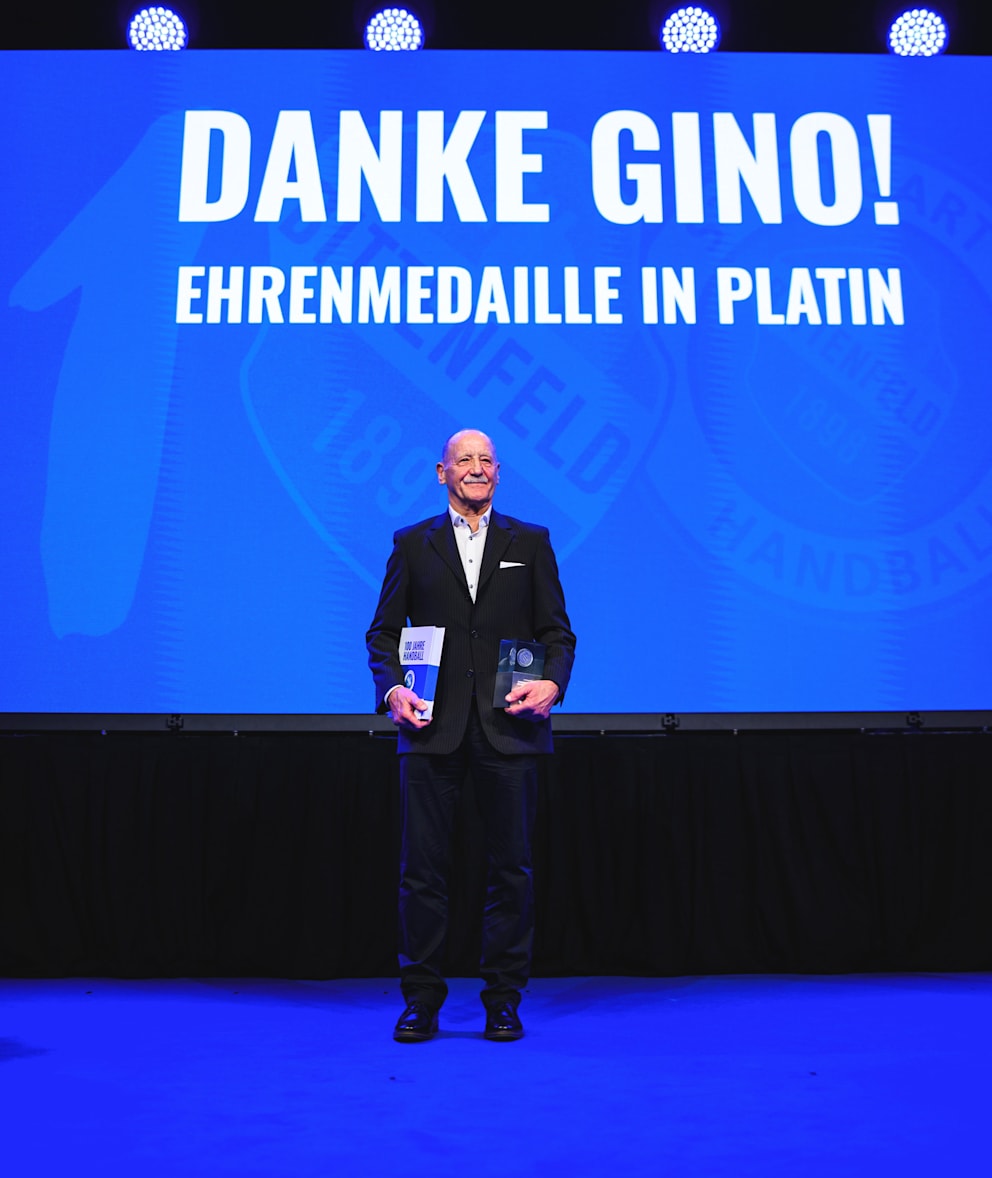 Günter, genannt „Gino“, Schweikardt bekam minutenlangen Applaus
