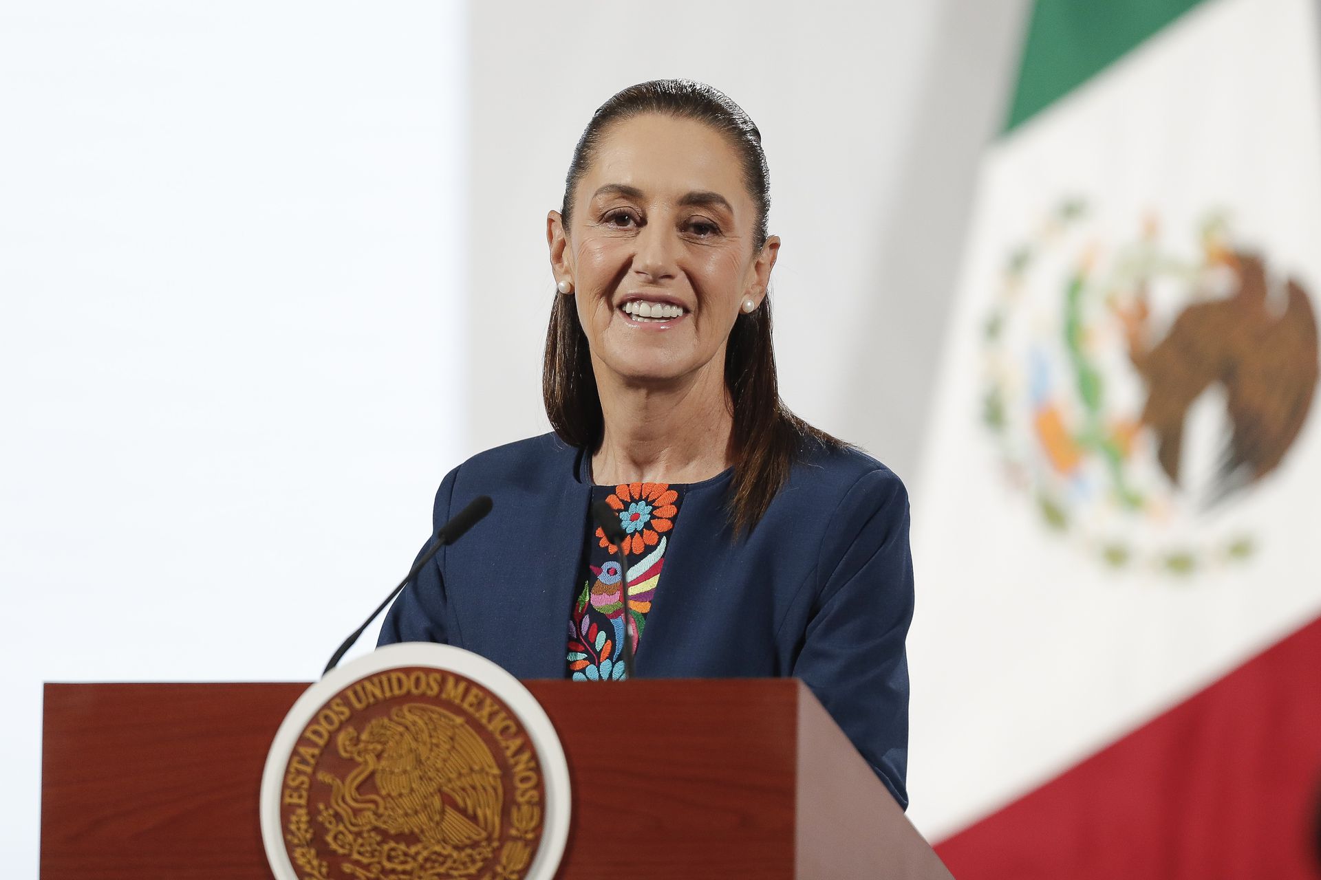 Mexican President Claudia Sheinbaum.