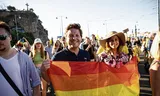 Thom van Campen last weekend at the Budapest Pride in Hungary. Photo Arpad Kurucz