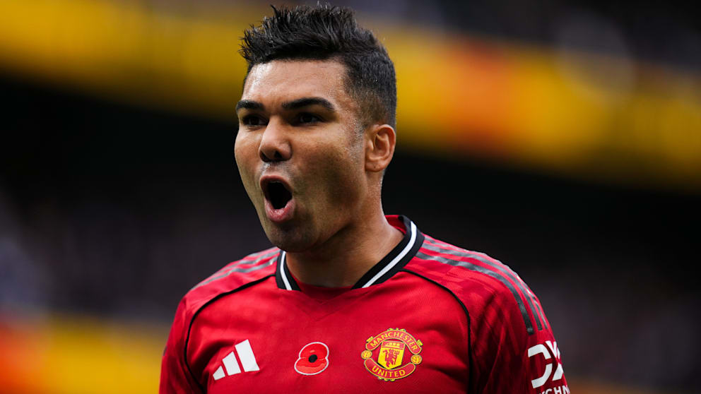 Obwohl Casemiro (schon drei Saisontore) aktuell in Top-Form ist, soll sein Vertrag in Manchester nicht verlängert werden