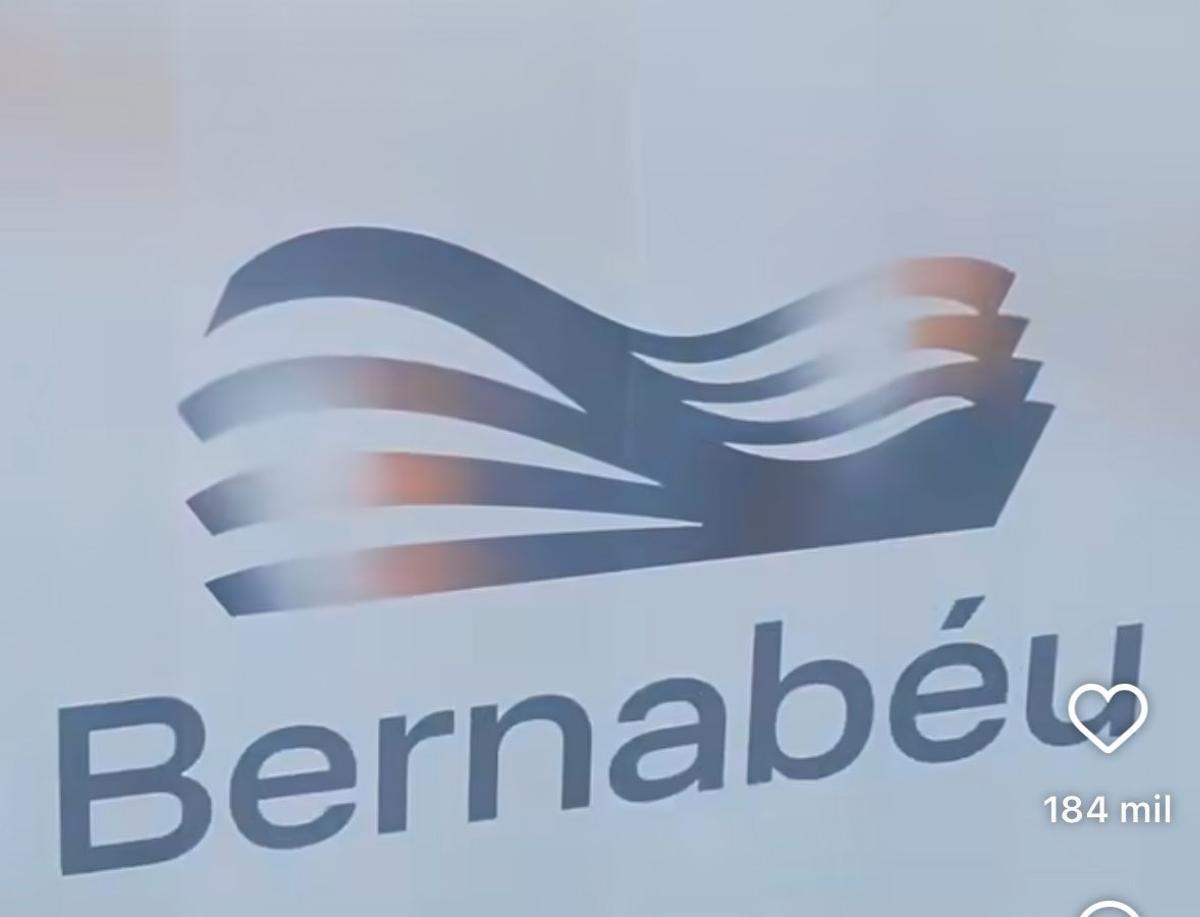 The new Bernabéu logo