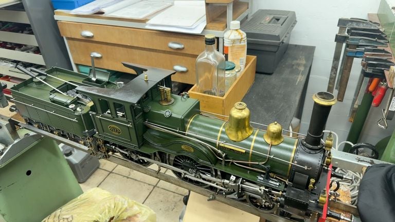The steam train that Jaap has ridden on before (photo: Megan Hanegraaf).