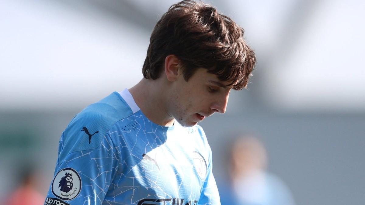 Bernabé managed to make his debut in the Manchester City first team