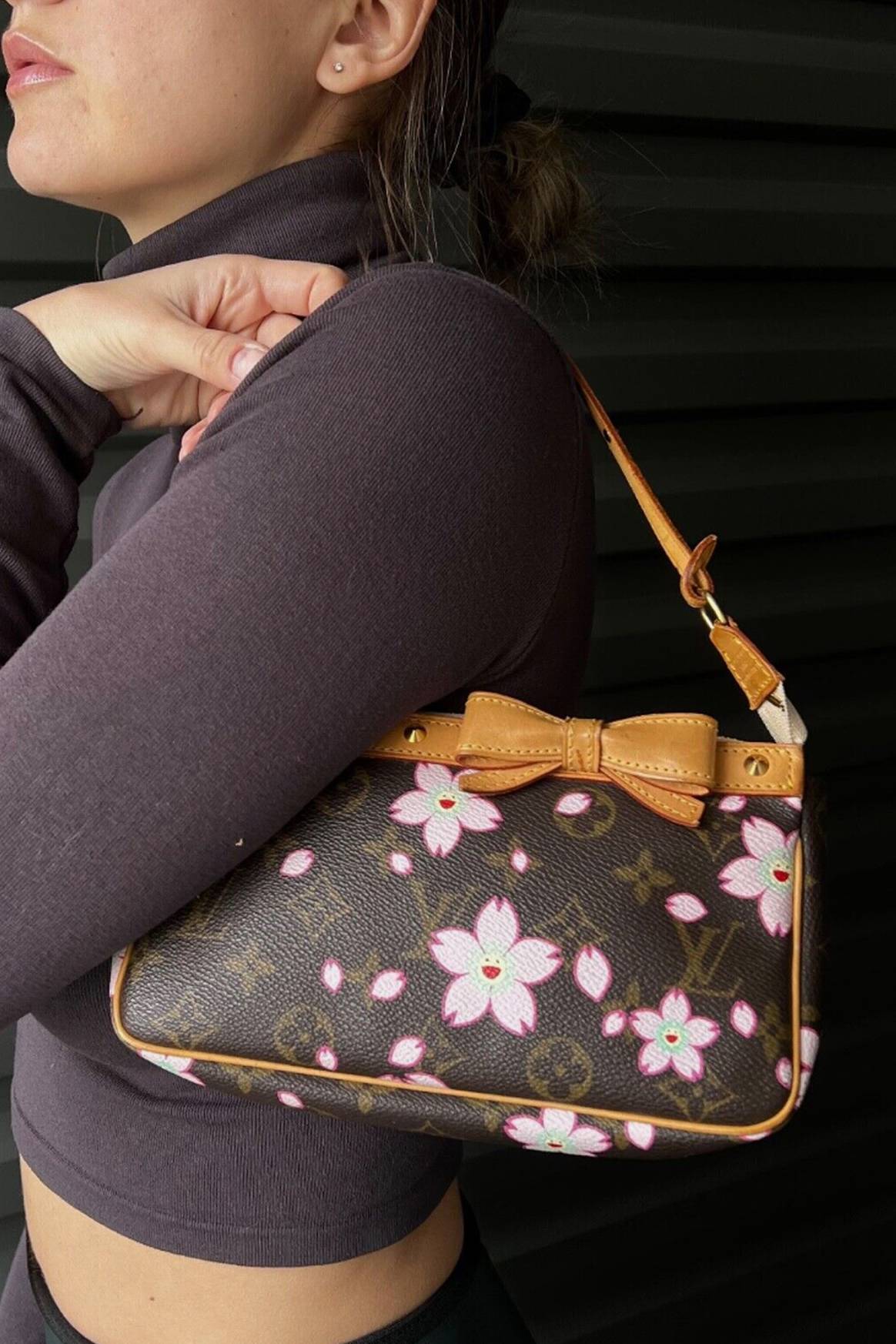 Louis Vuitton x Takashi Murakami bag on ebay.