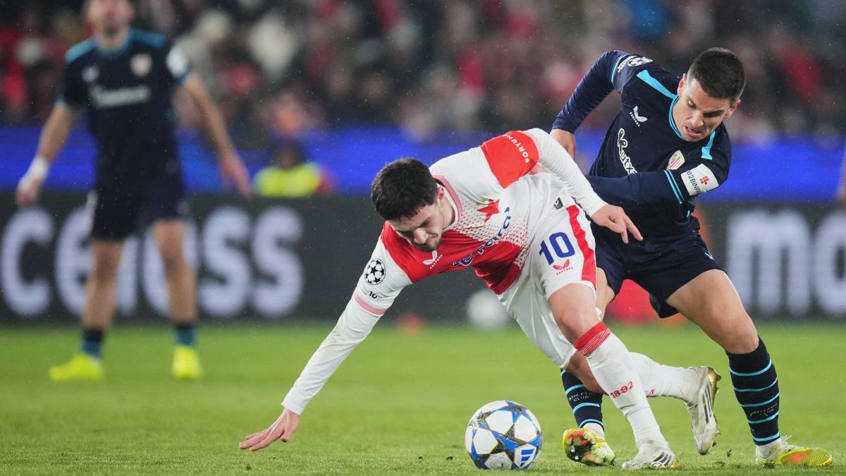 Athletic was surpassed in Prague