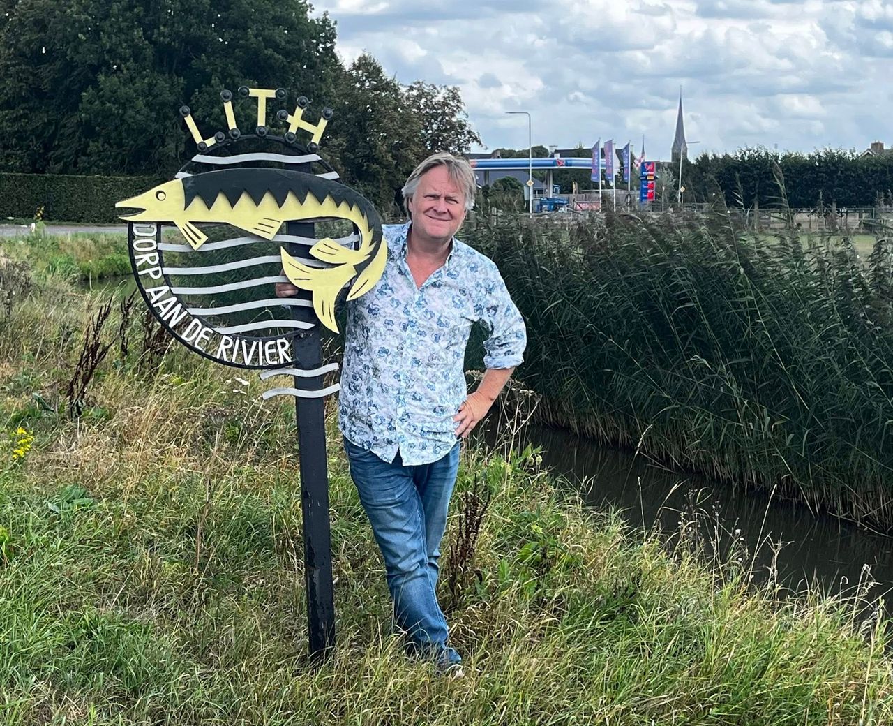 Eric found his visit to Lith 'magical' (photo: Omroep Brabant).
