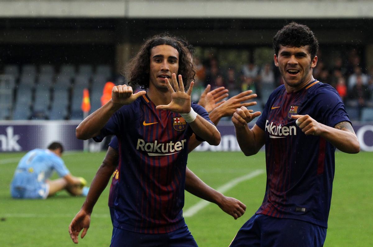 Carles Aleñá and Marc Cucurella, great friends