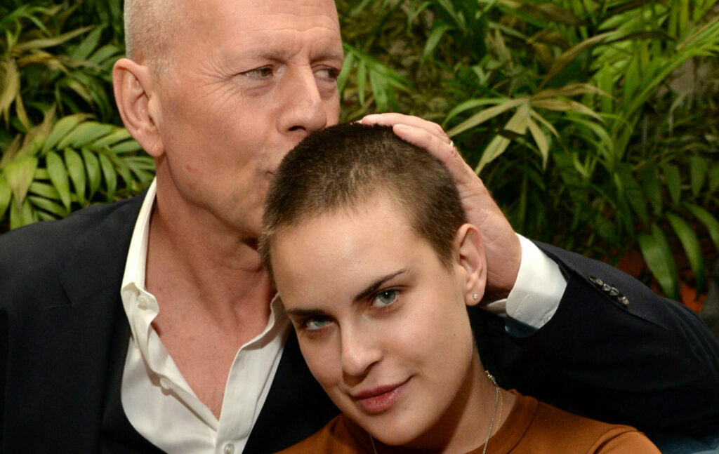 Bruce Willis and Tallulah Willis