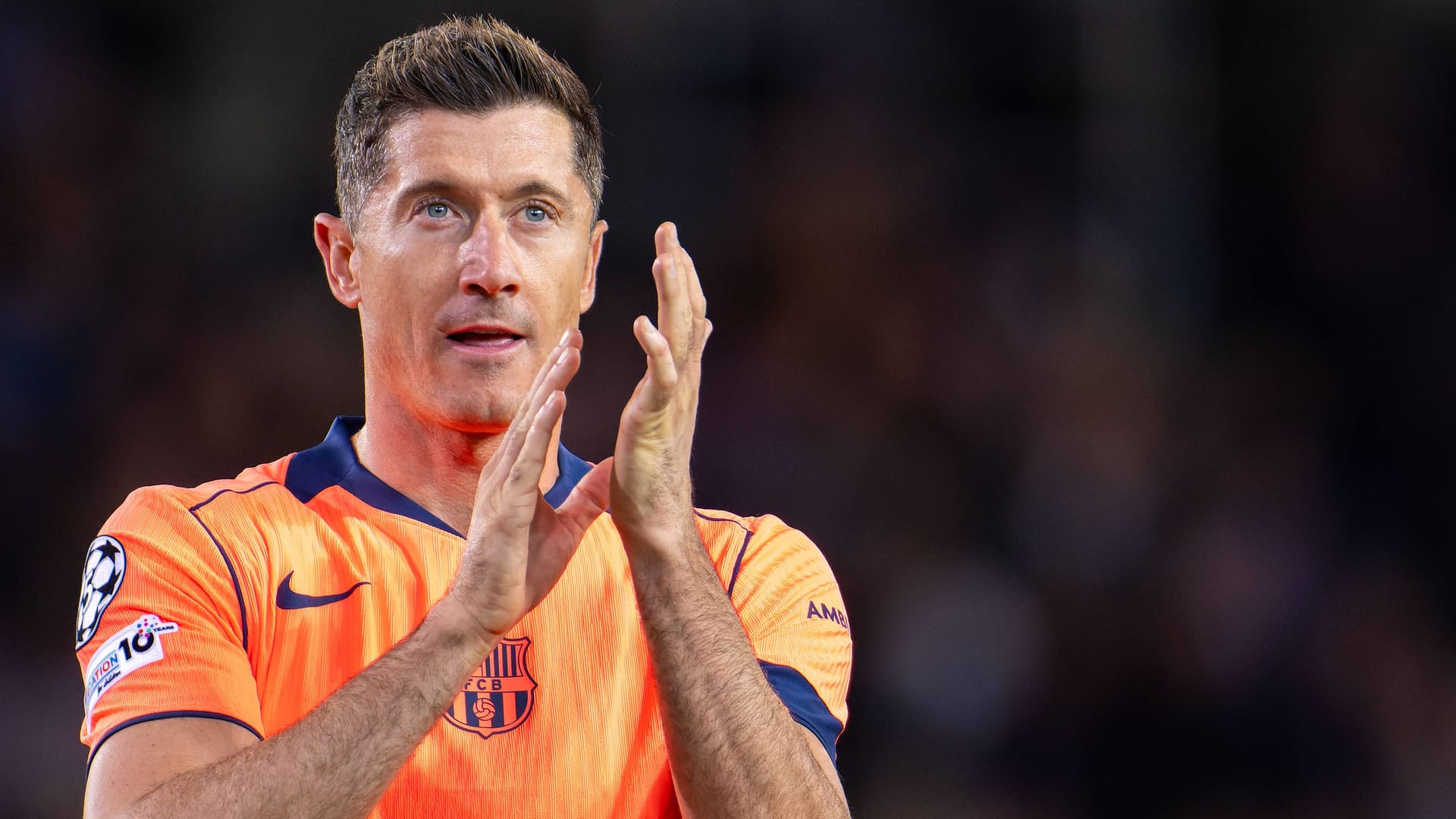 Robert Lewandowski: He moved to Barcelona from FC Bayern three years ago.