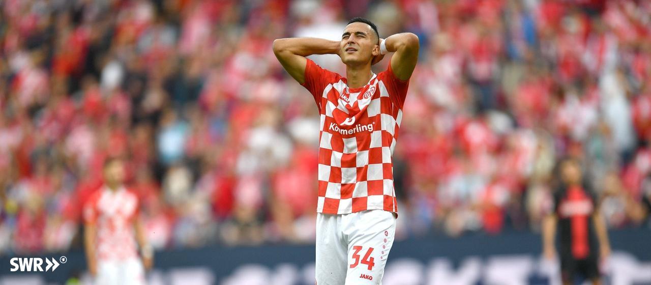 He was still playing for Mainz: Anwar El Ghazi