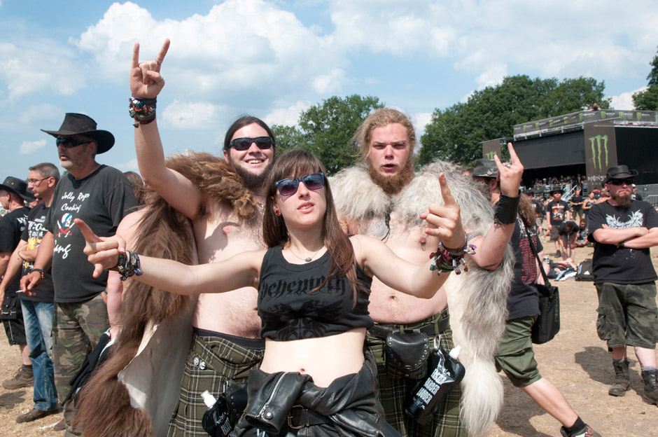 Fans and atmosphere at Wacken Open Air 2014