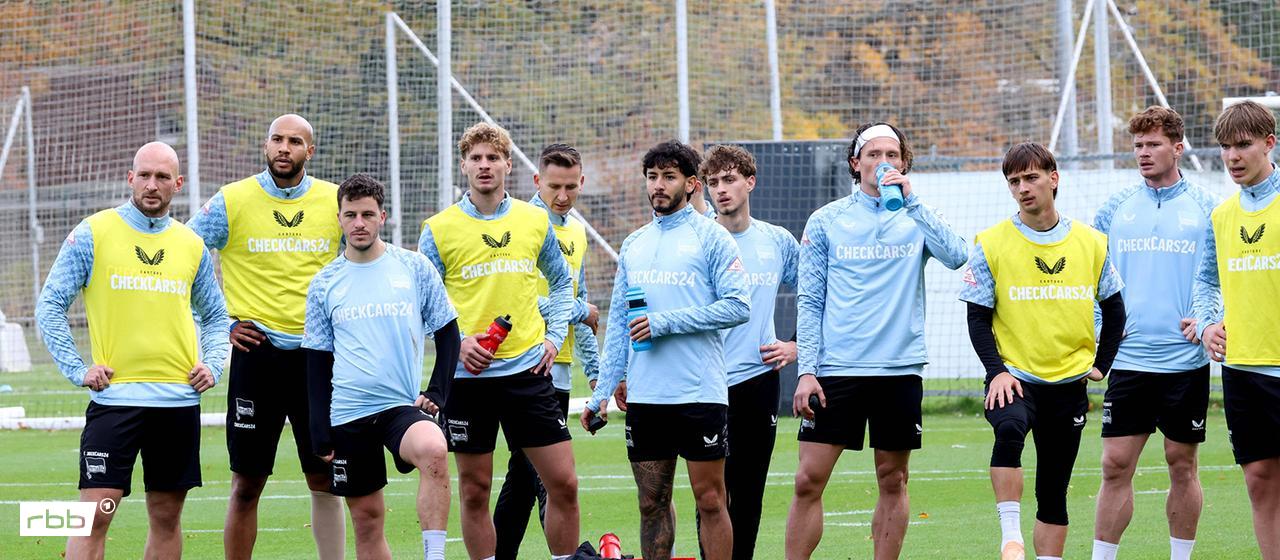 The Hertha BSC team in training (Source: IMAGO / Nordphoto)