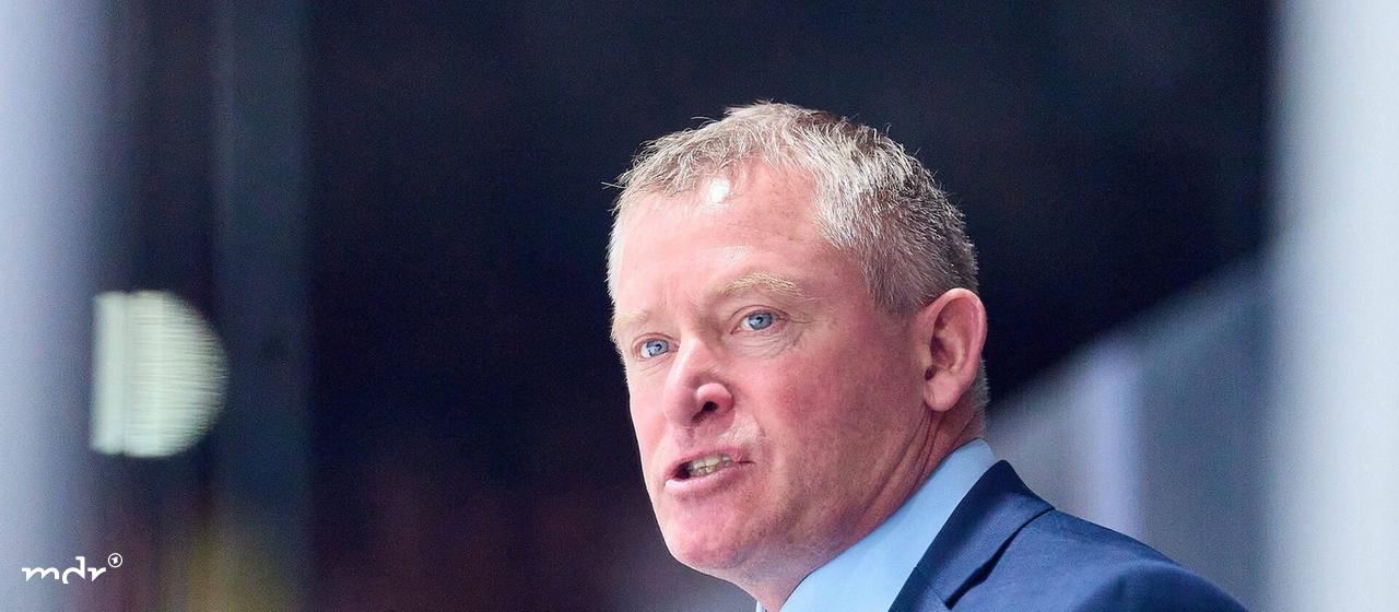   Niklas Sundblad, coach of the Dresden Ice Lions (portrait).