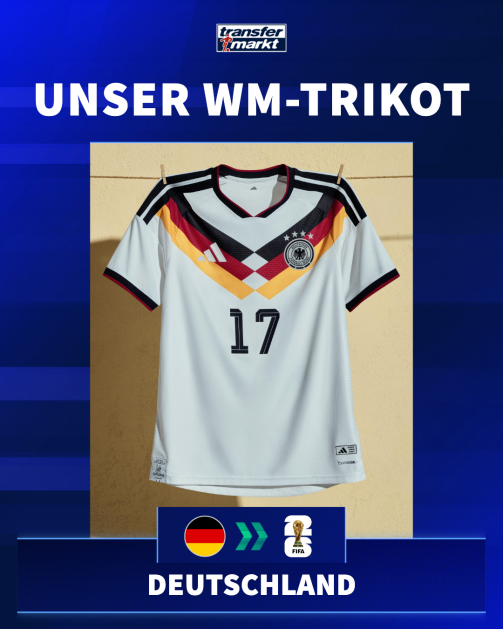 Germany's World Cup jersey for 2026