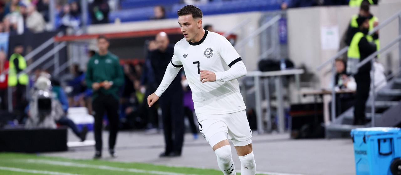 Said El Mala in the German national team jersey