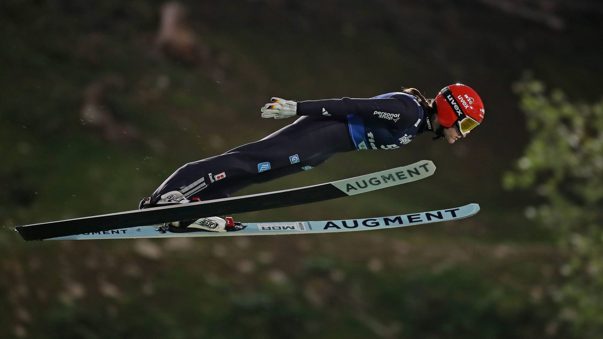 Selina Freitag: The German ski jumper competed in the mixed team.