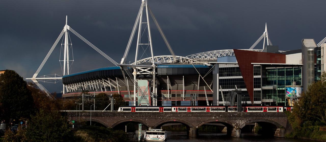 The Principality Stadium in Cardiff