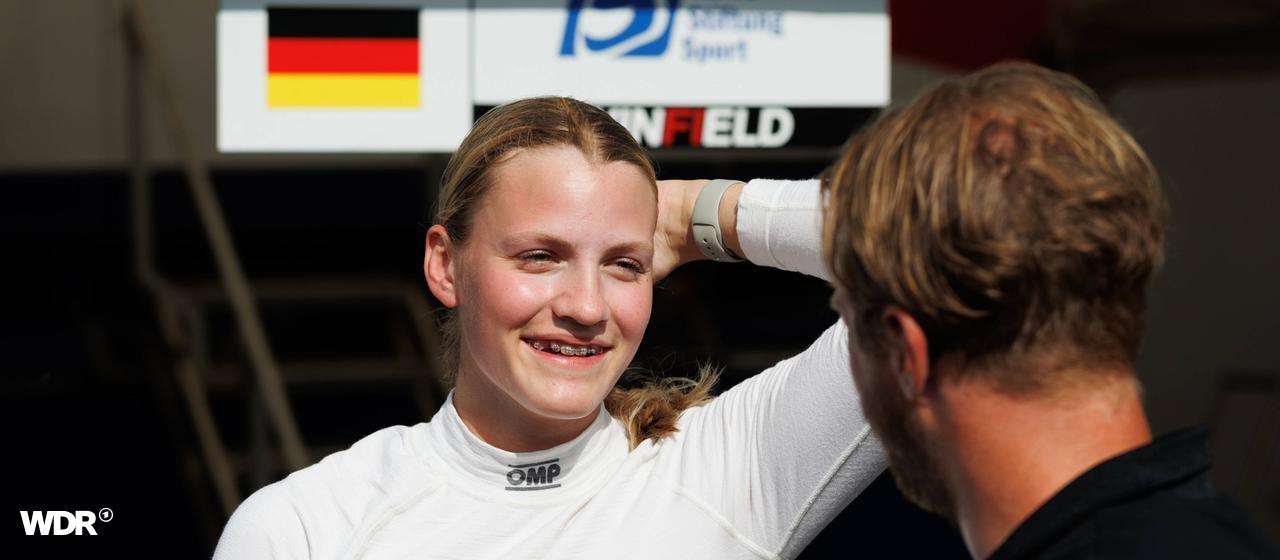 The German racing driver Mathilda Paatz