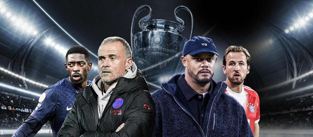 The best teams in Europe currently meet at PSG against FC Bayern.