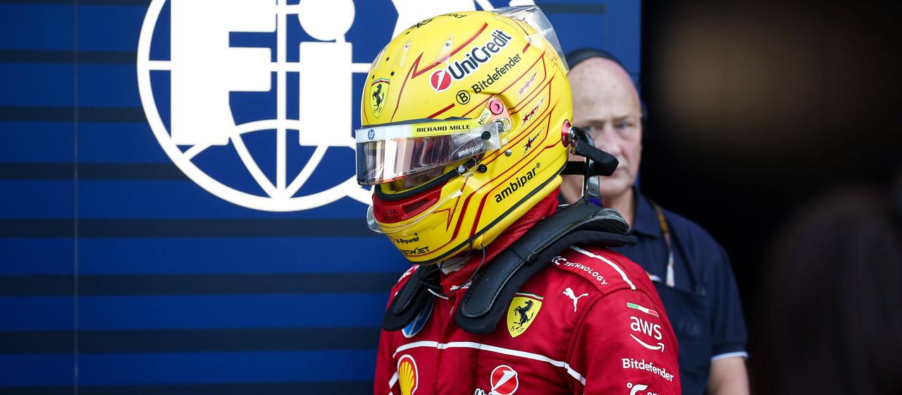 Lewis Hamilton is still waiting for his first podium with Ferrari