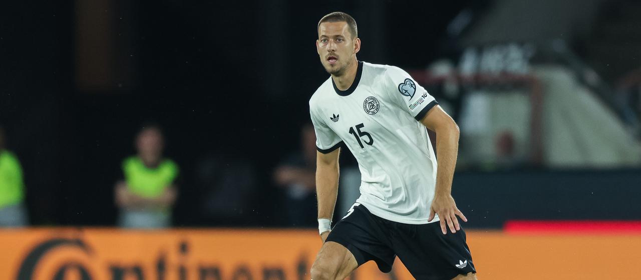 Waldemar Anton in the DFB jersey