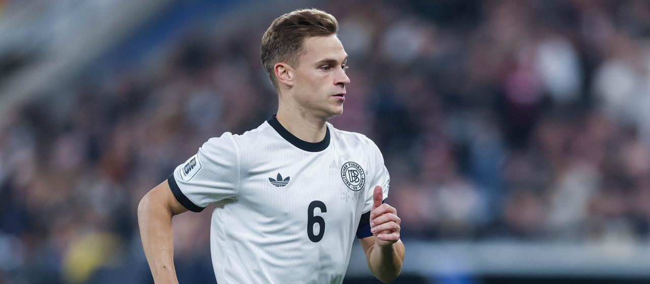 Germany's Joshua Kimmich in action