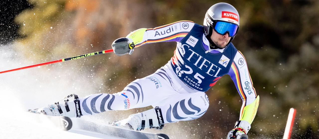 The German ski racer Alexander Schmid