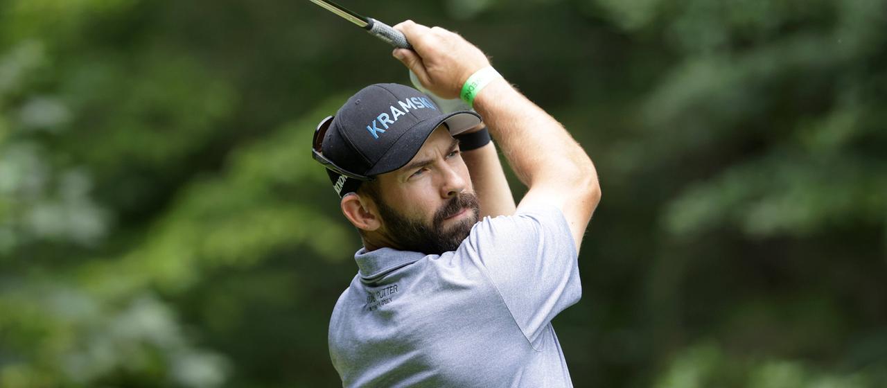 The German golfer Allen John
