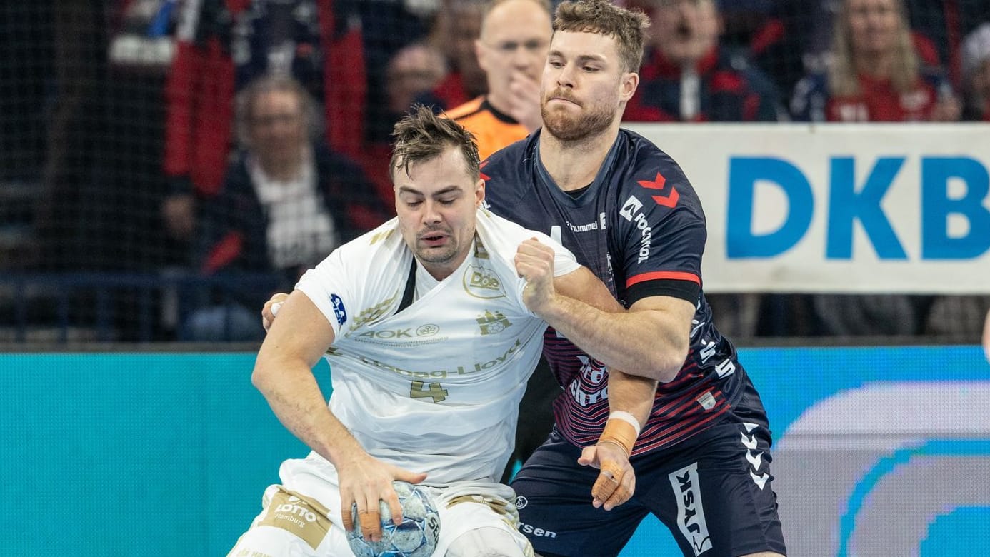 Andreas Magaard from HSV Hamburg