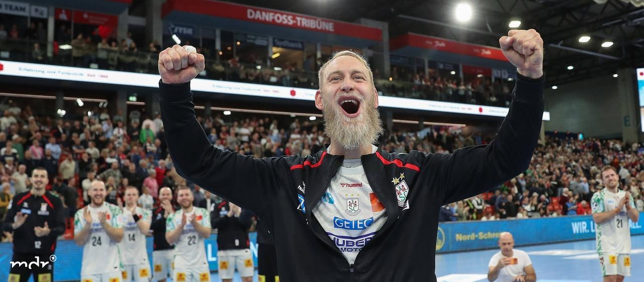 Matthias Musche Magdeburg, 6 cheers about the victory