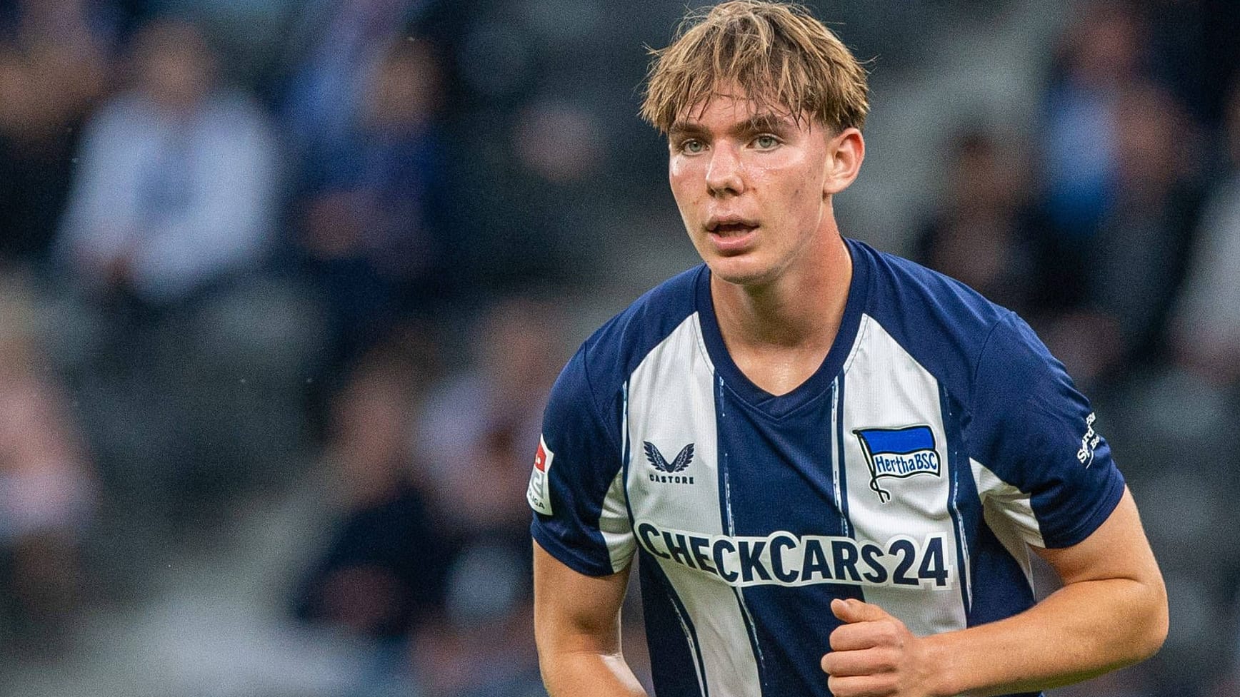 Kennet Eichhorn: The talented midfielder is now a regular at Hertha BSC. Kennet Eichhorn: The talented midfielder is now a regular at Hertha BSC.