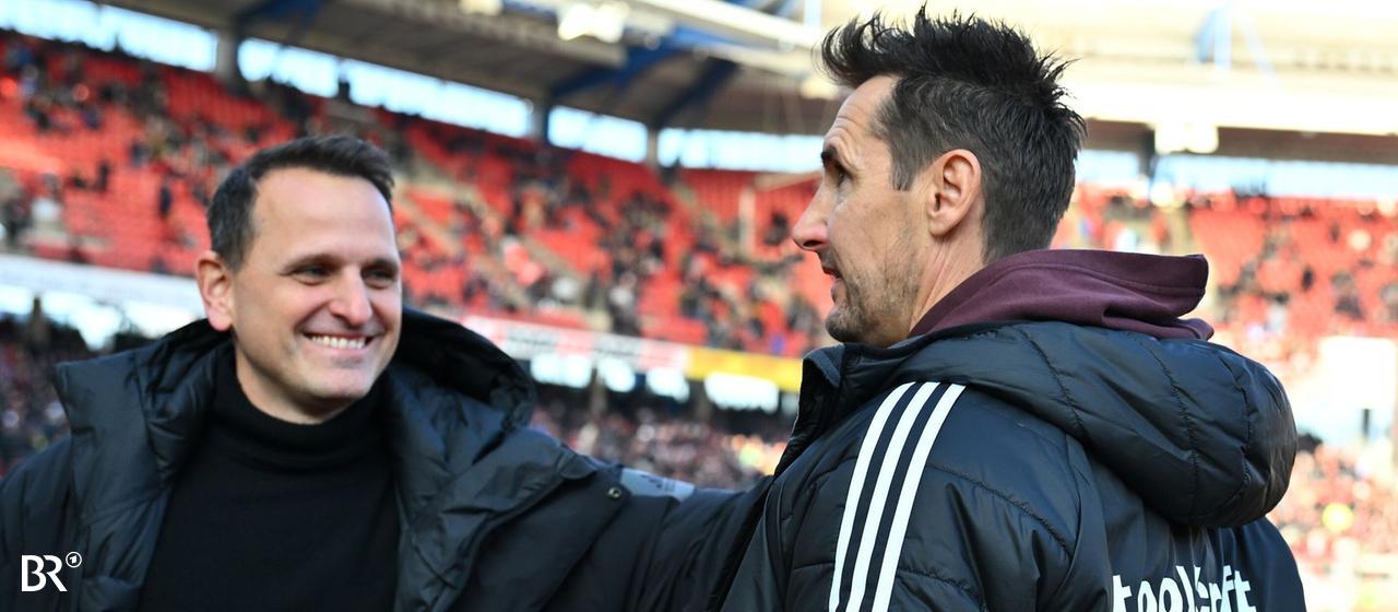 When will coach Miroslav Klose (right) extend his contract?