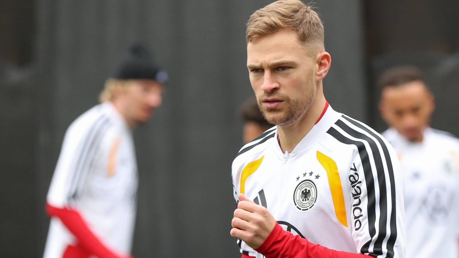 Joshua Kimmich: The captain will miss at least one game for the national team. Joshua Kimmich: The captain will miss at least one game for the national team.