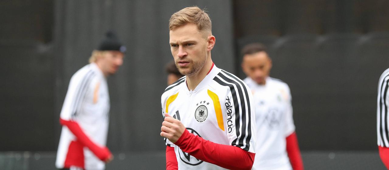 Joshua Kimmich in training