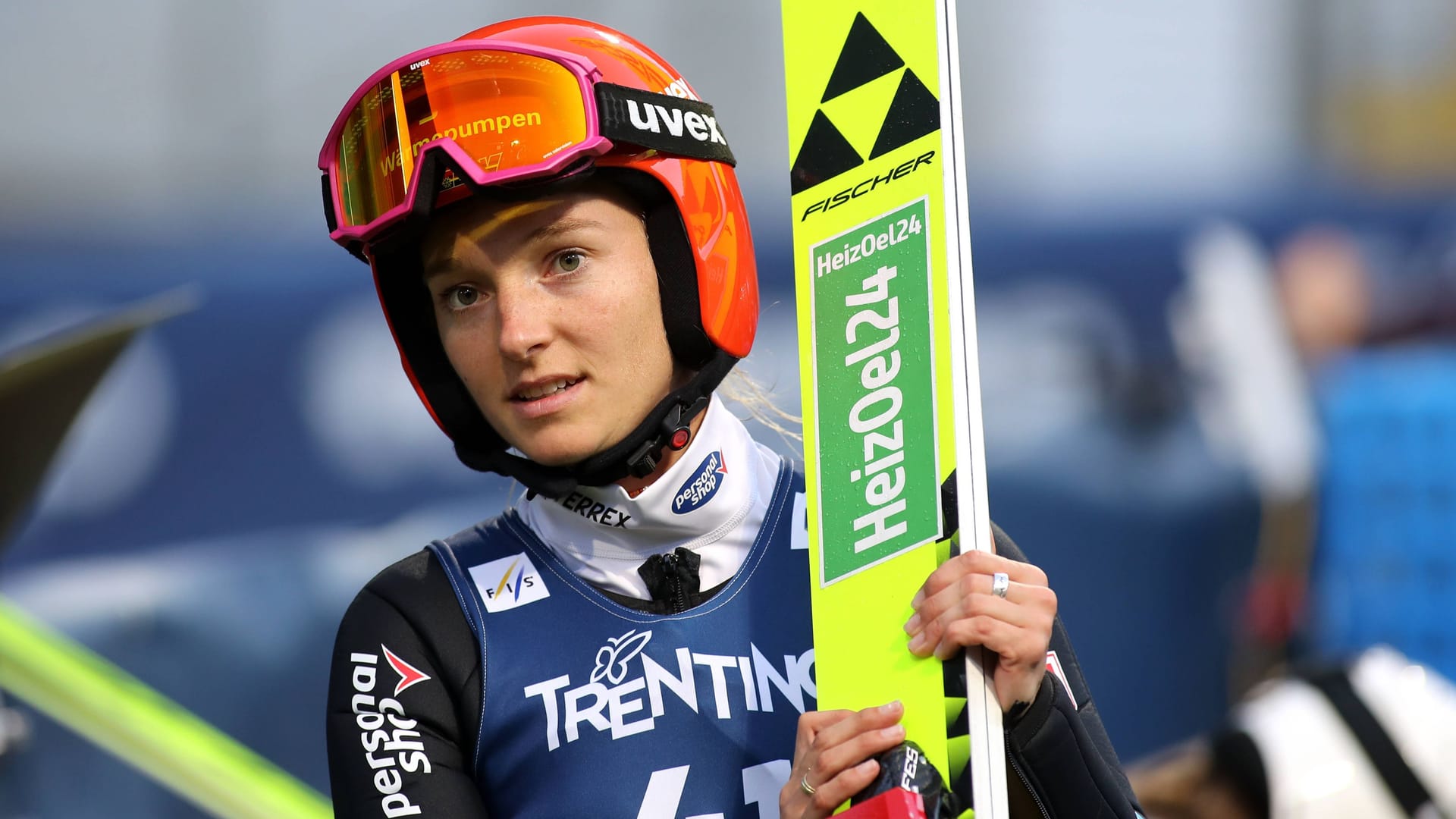 Katharina Schmid: The German ski jumper wants to shine at the Olympic Games.