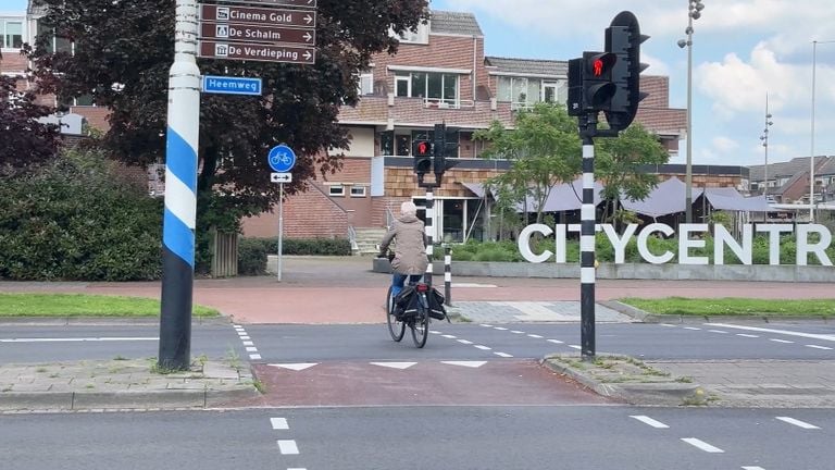 The place where Sjaak was pushed off his bicycle (photo: Omroep Brabant).