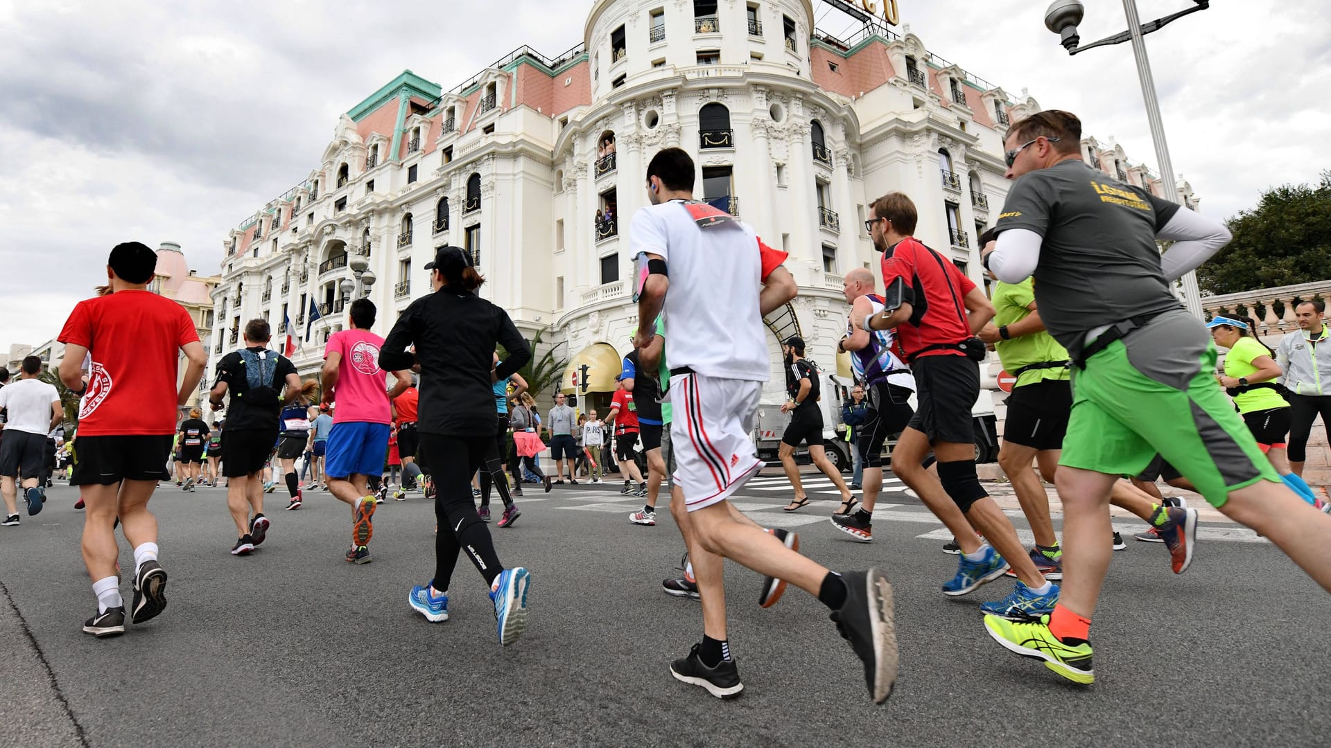 Runners at the marathon in southern France (archive photo): An athlete died in the long-distance race this year.