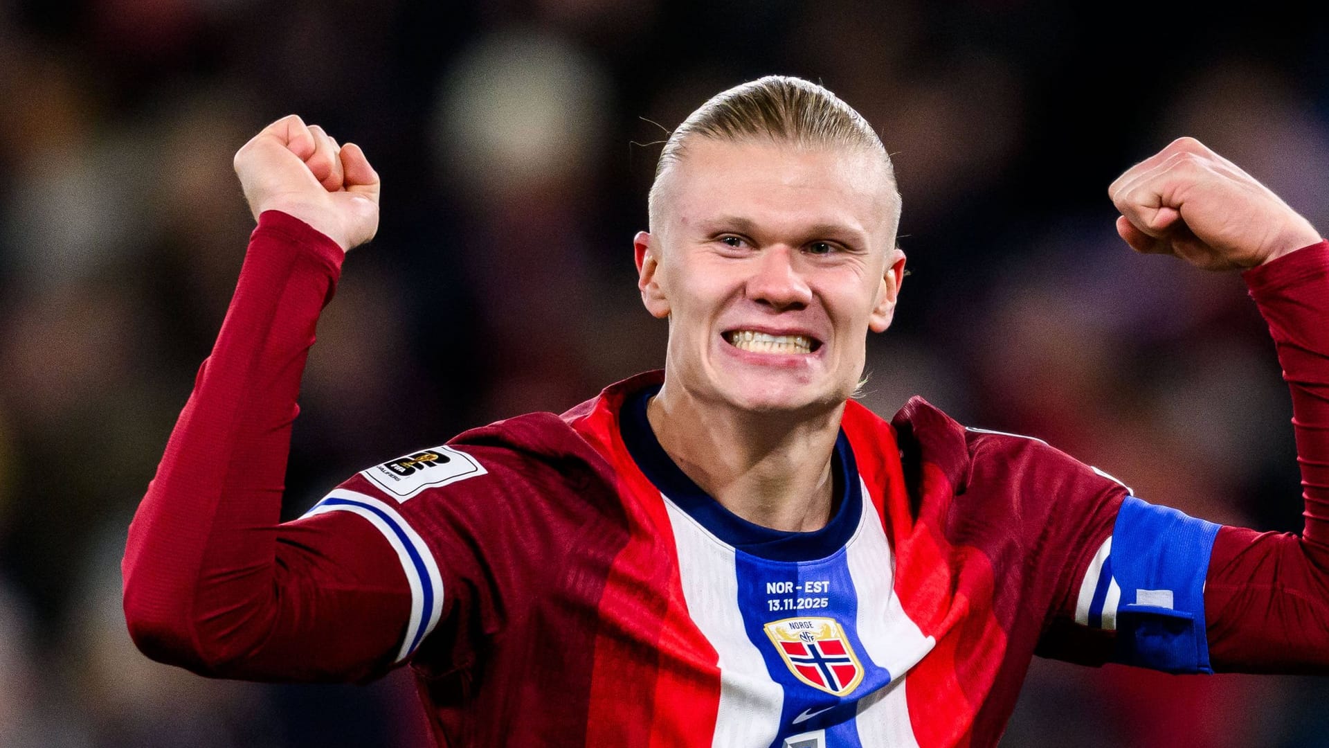Erling Haaland is celebrating: He will probably soon be able to look forward to taking part in the World Cup.