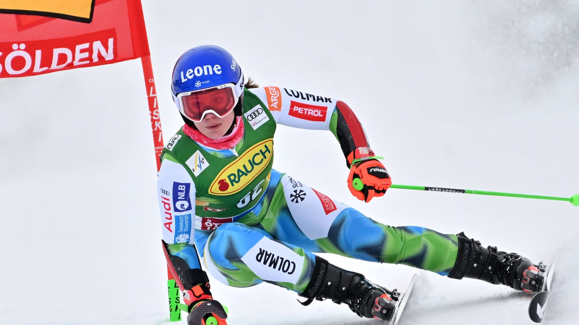 Andreja Slokar: In March she came third at the World Cup in Sun Valley.