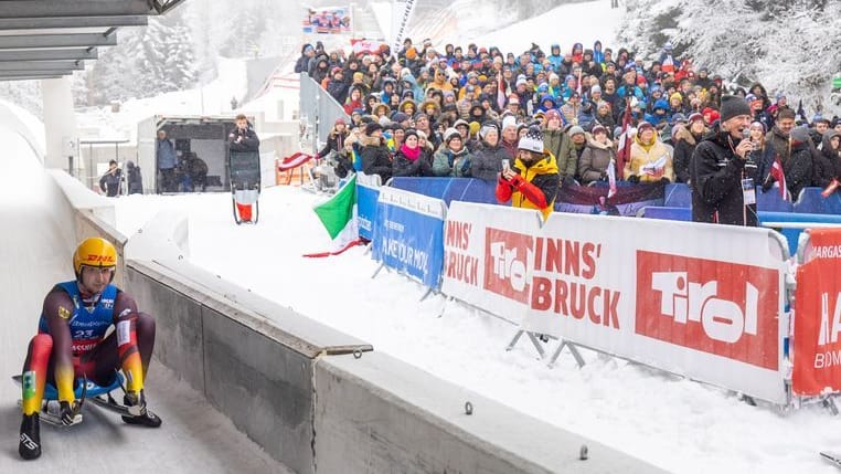 View of the ice channel in Innsbruck/Igls: No World Cup start in Austria.