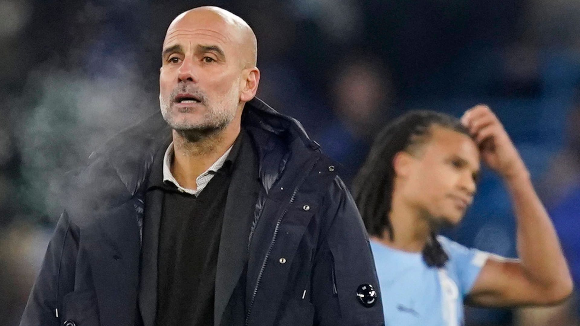 Pep Guardiola: The Manchester City coach lost at home to Leverkusen on Tuesday.