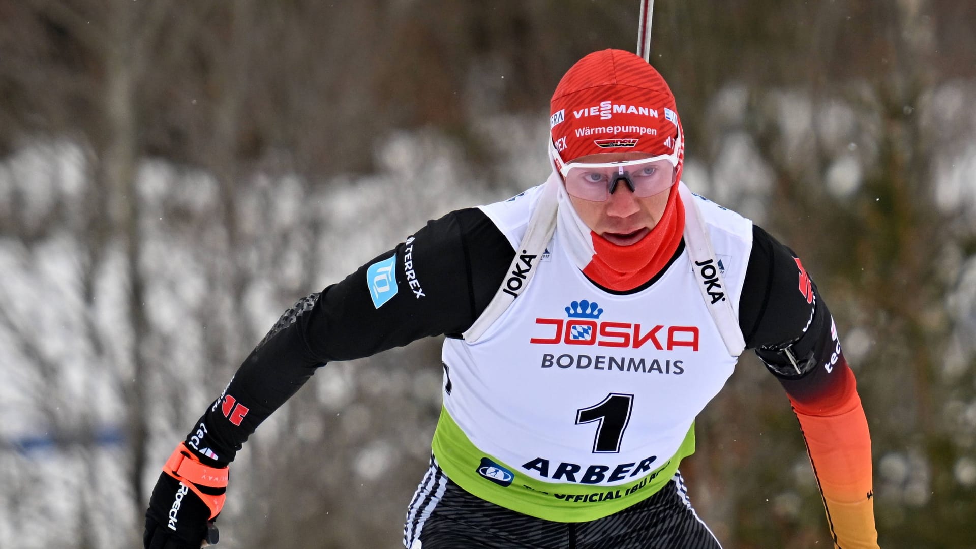 Roman Rees: The German biathlete became German sprint champion this year.