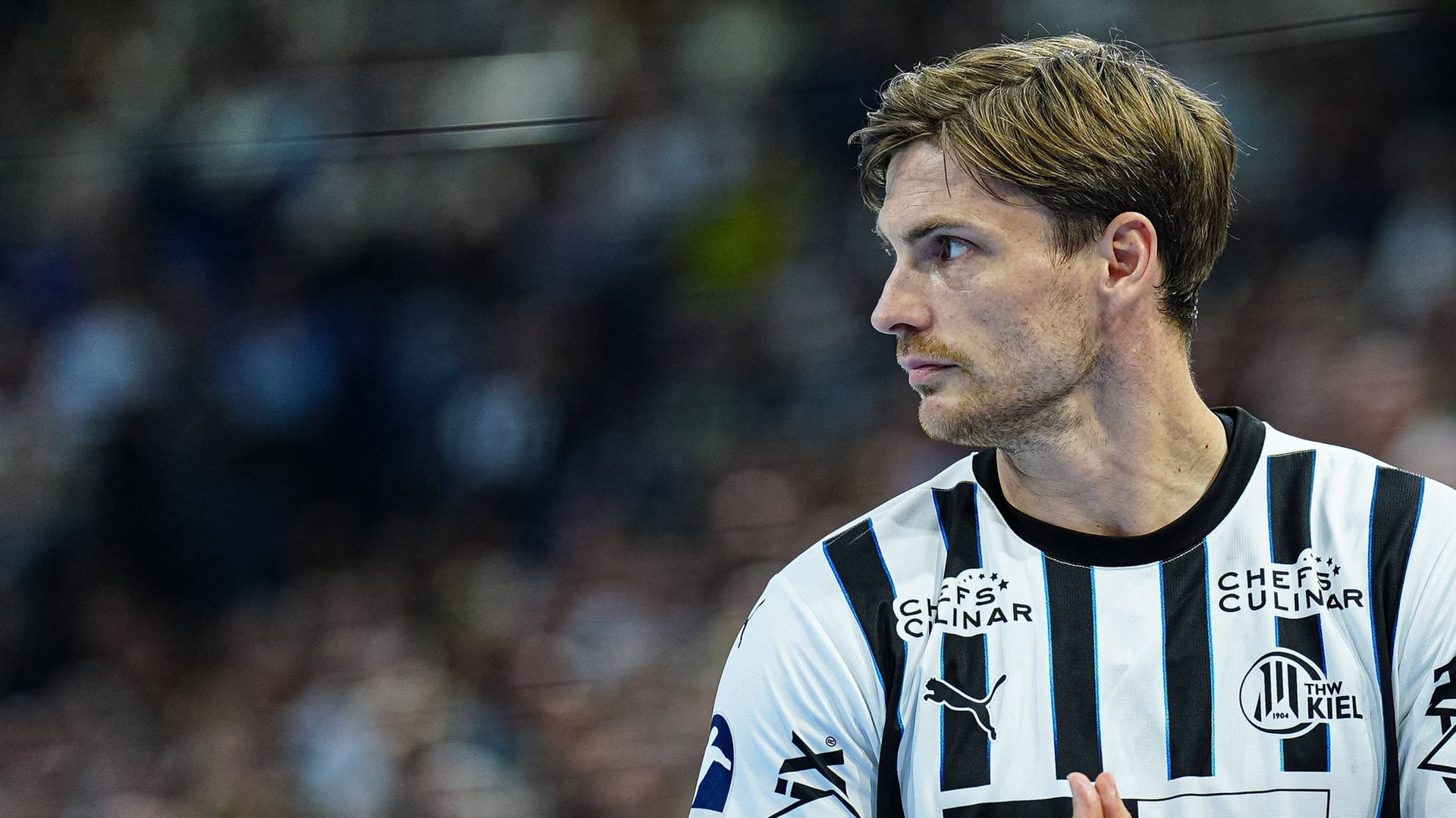 Rune Dahmke: He plays for THW Kiel.