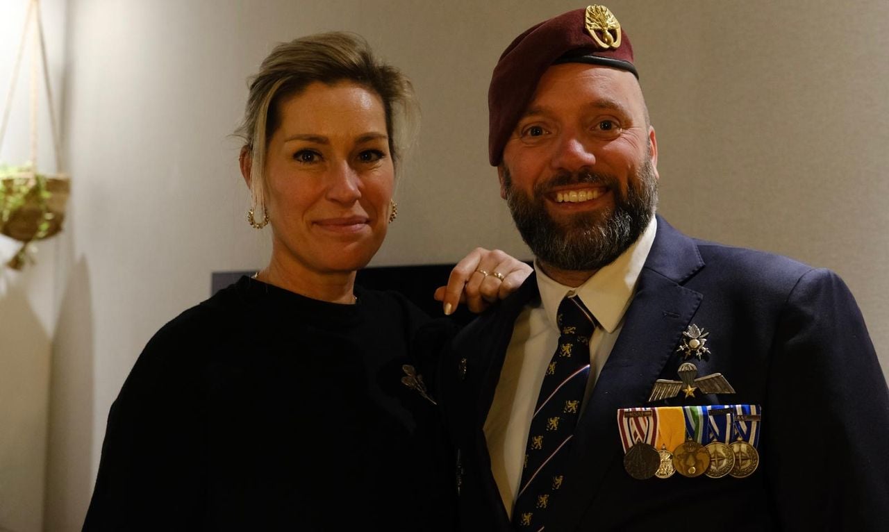 Selma with her partner and veteran Manuel (photo: Omroep Brabant).