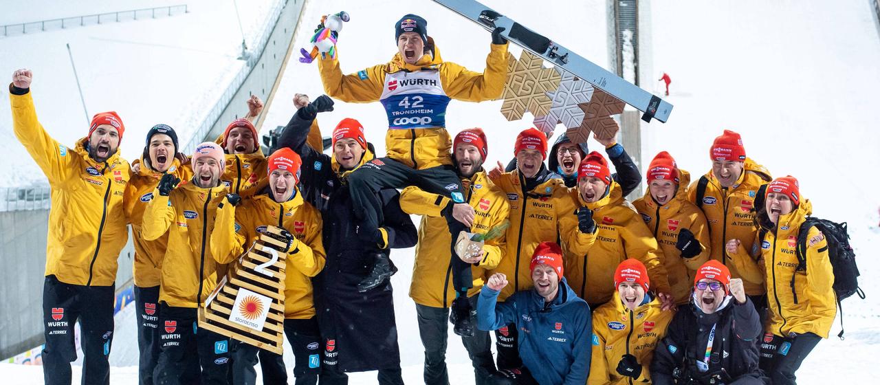 The DSV team at the end of last season