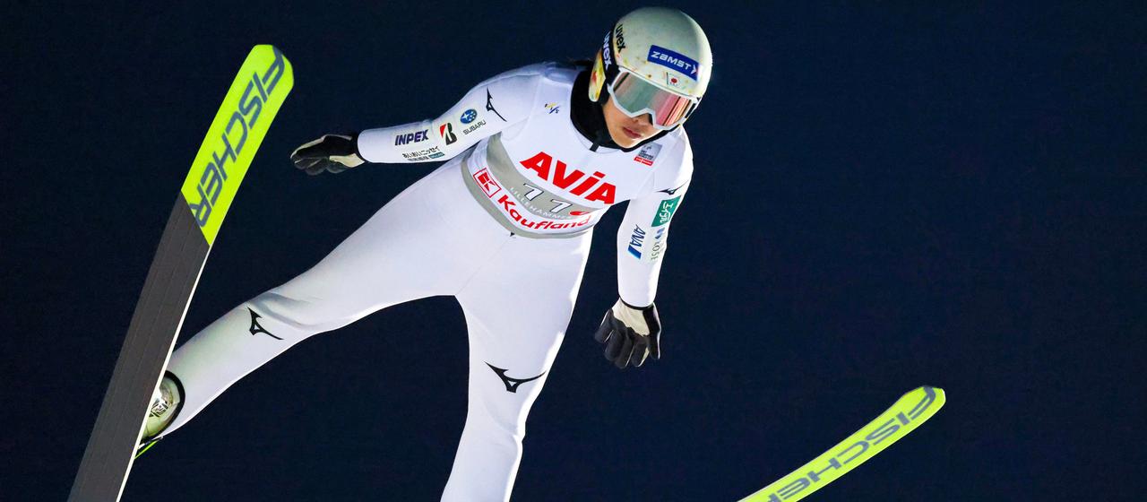 Nozomi Maruyama at mixed jumping in Lillehammer