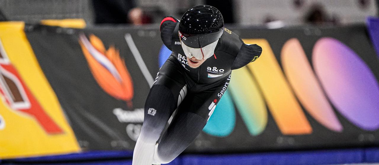 Felix Maly during the World Cup race in Salt Lake City