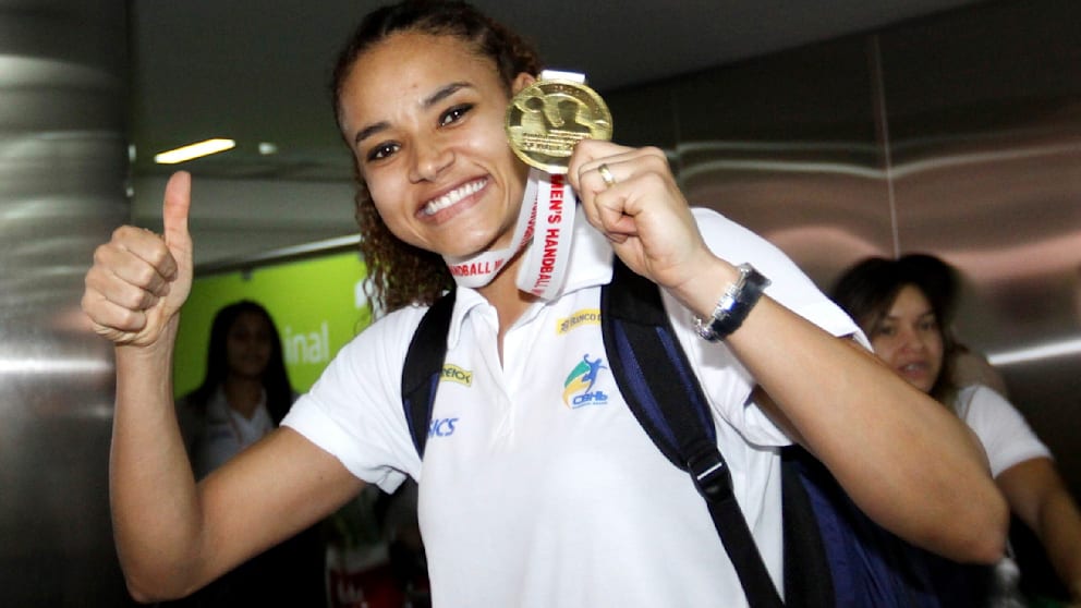 Alexandra do Nascimento, 2013 wurde sie mit Brasilien sogar Weltmeisterin