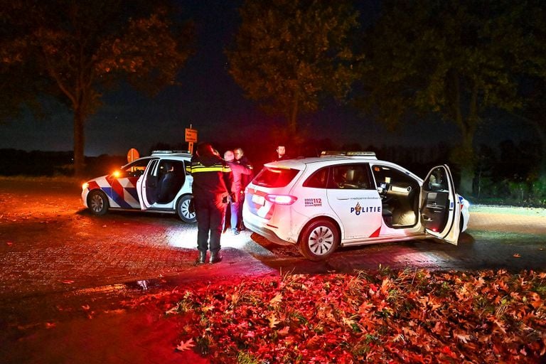 The police took the driver to the police station (photo: Rico Vogels/Heitink Press Agency).